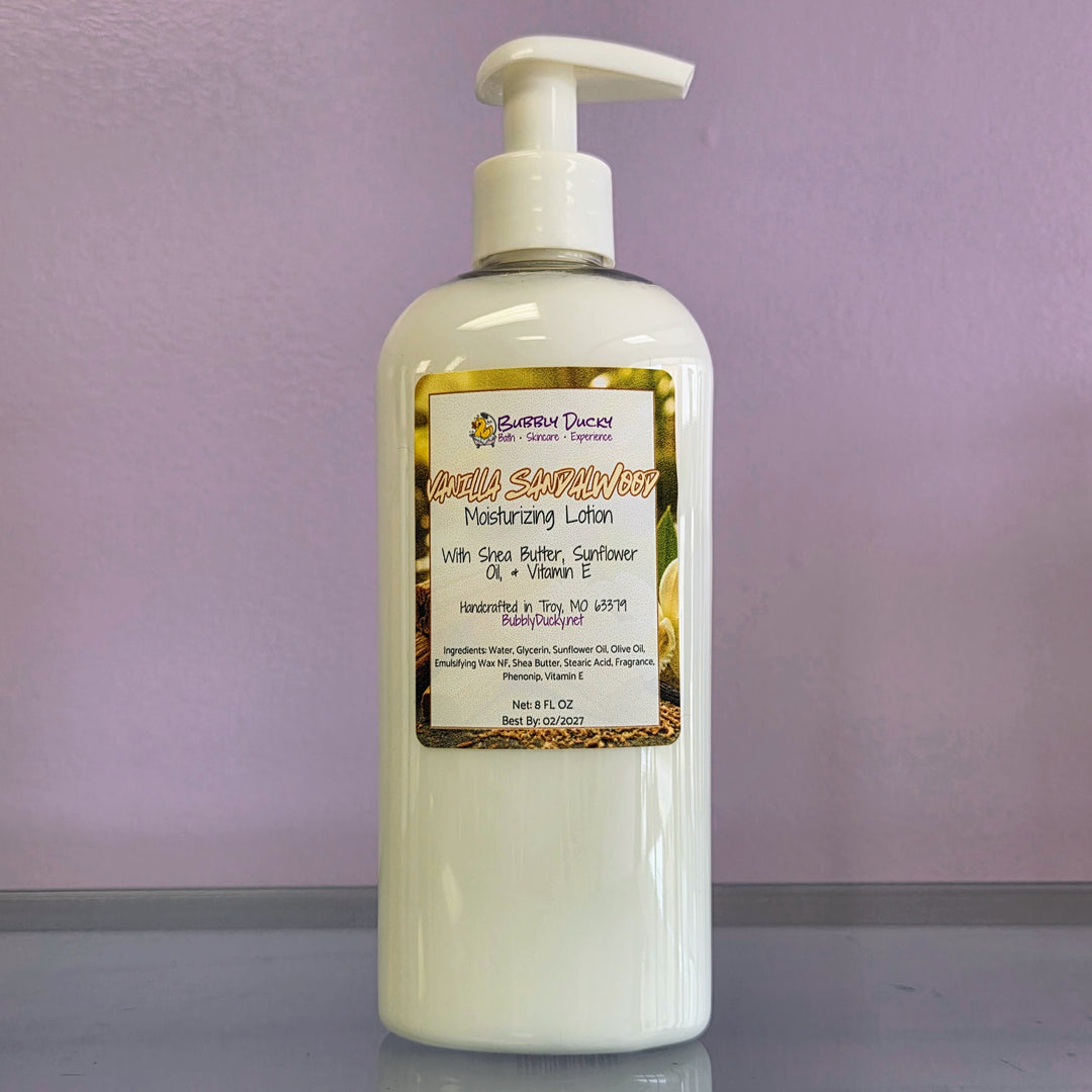 Vanilla Sandalwood Moisturizing Shea Lotion
