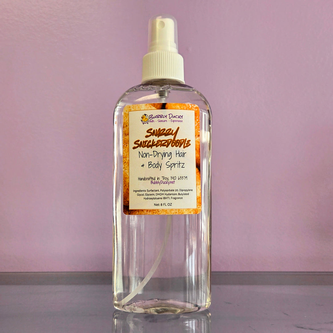 Snazzy Snickerdoodle Non-Drying Hair & Body Spritz