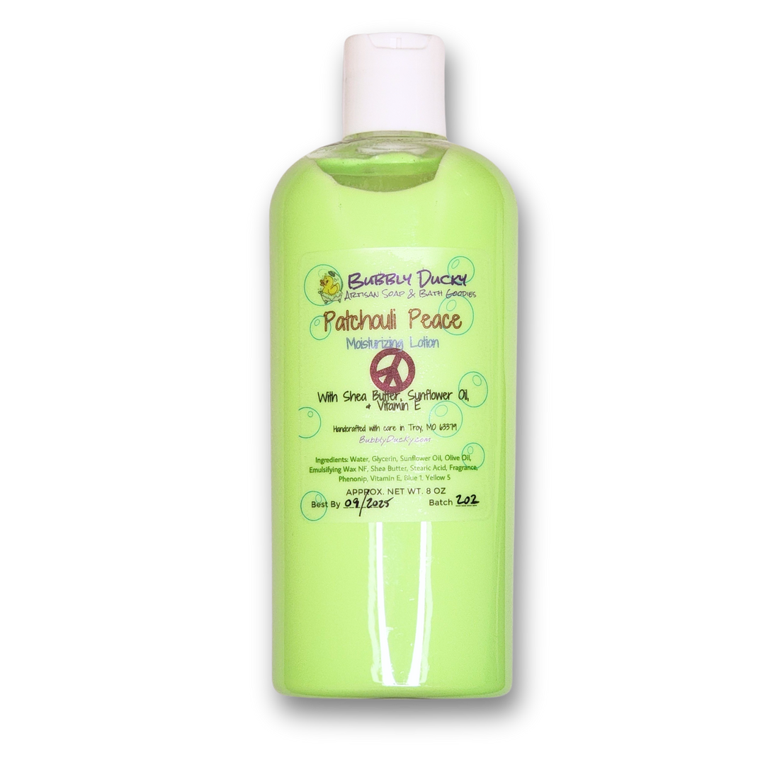 "Patchouli Peace" Moisturizing Lotion