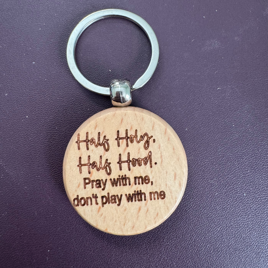 Wood Keychains