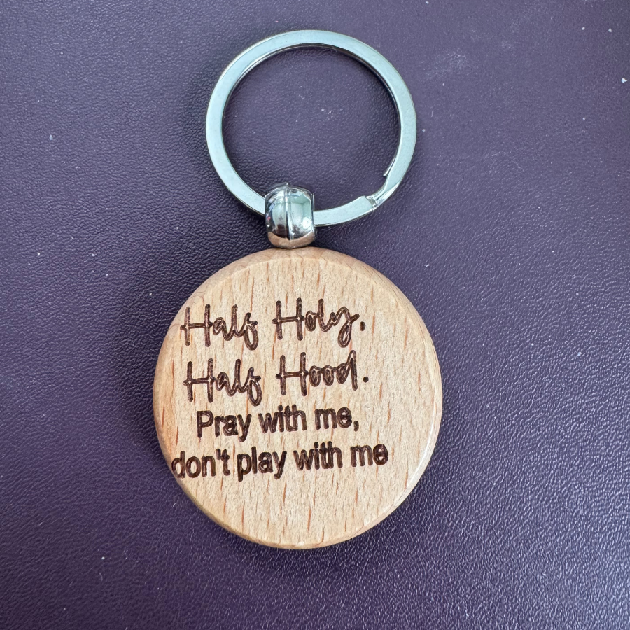 Wood Keychains