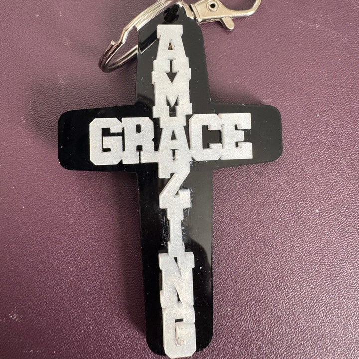 Color Acrylic Keychains