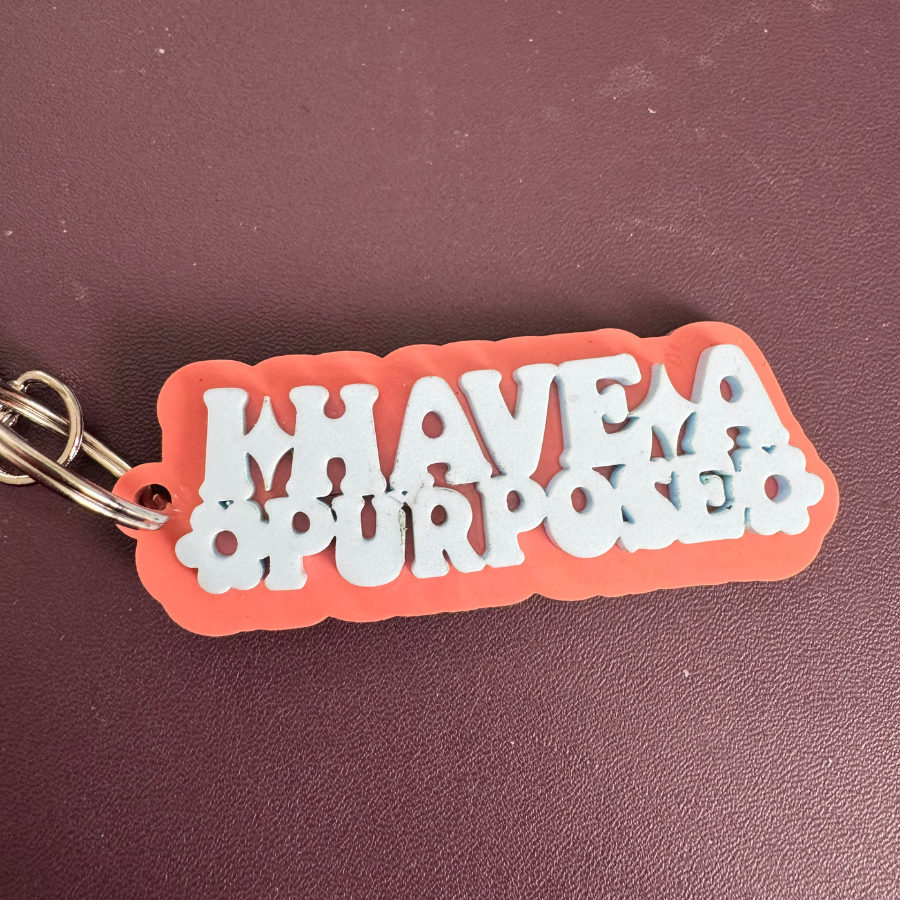 Color Acrylic Keychains