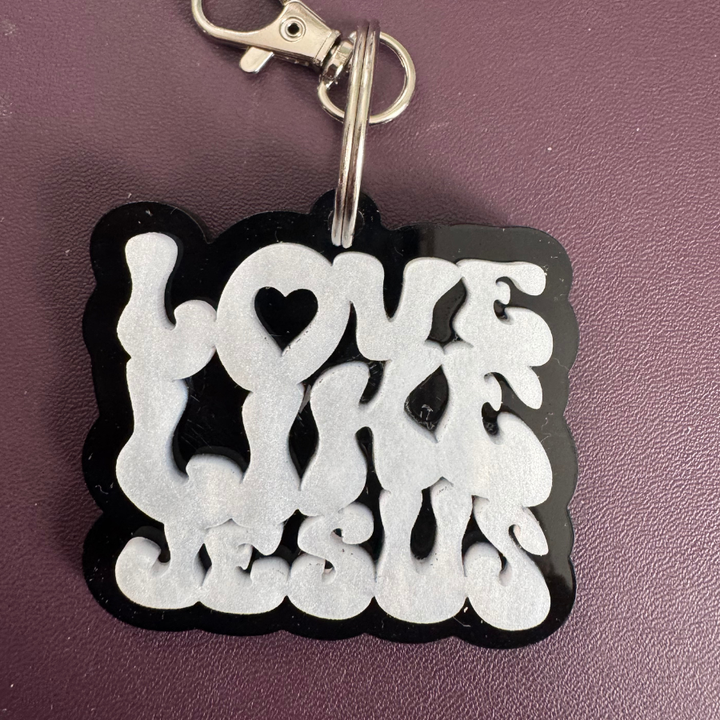 Color Acrylic Keychains