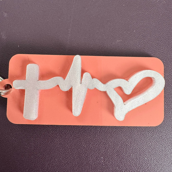 Color Acrylic Keychains