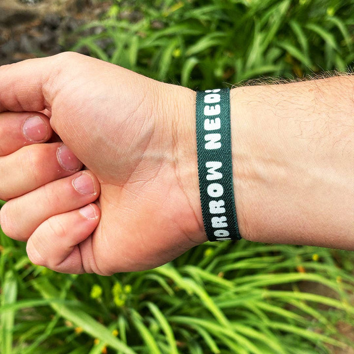 Tomorrow Needs You NFC Positivity Bracelet