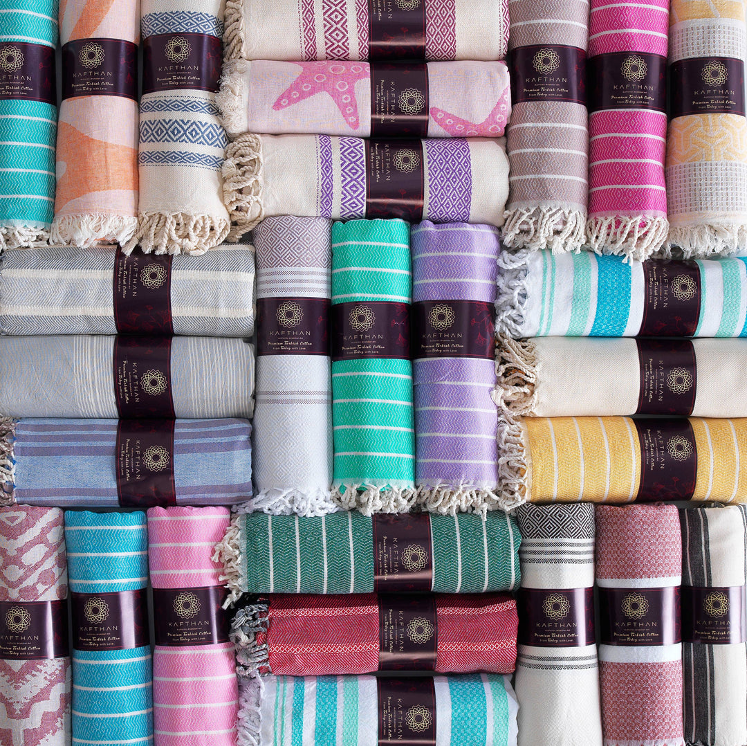 Assorted Turkish Cotton Bath/Beach Towels