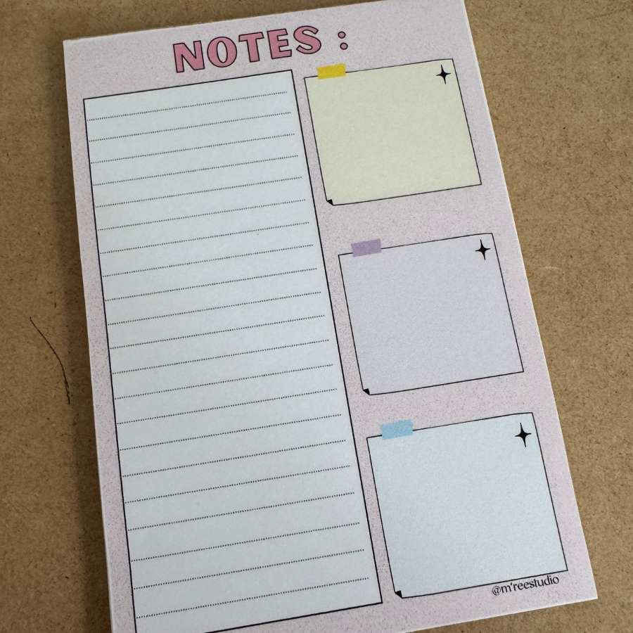 4x6 Notepad