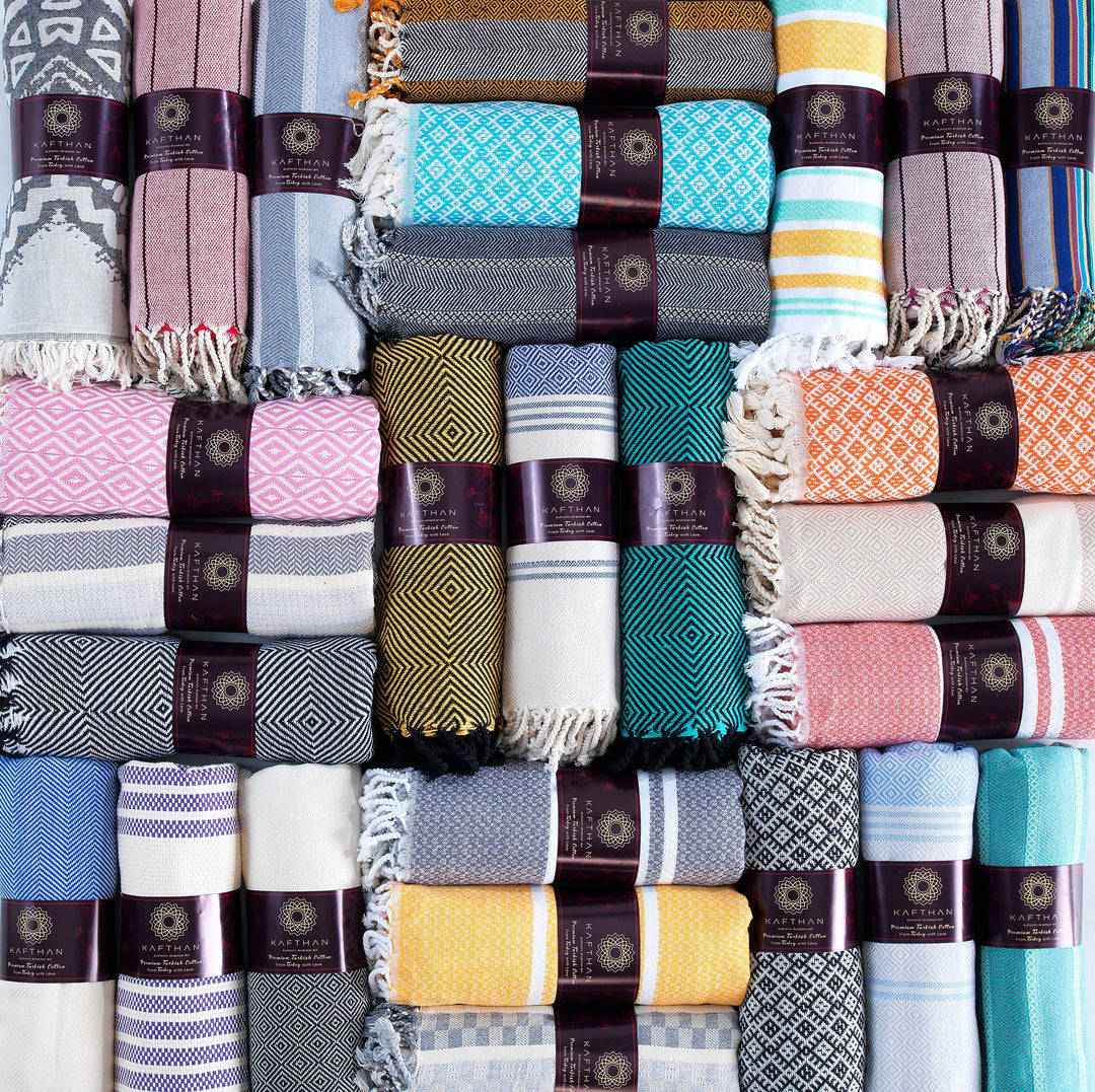 Assorted Turkish Cotton Bath/Beach Towels