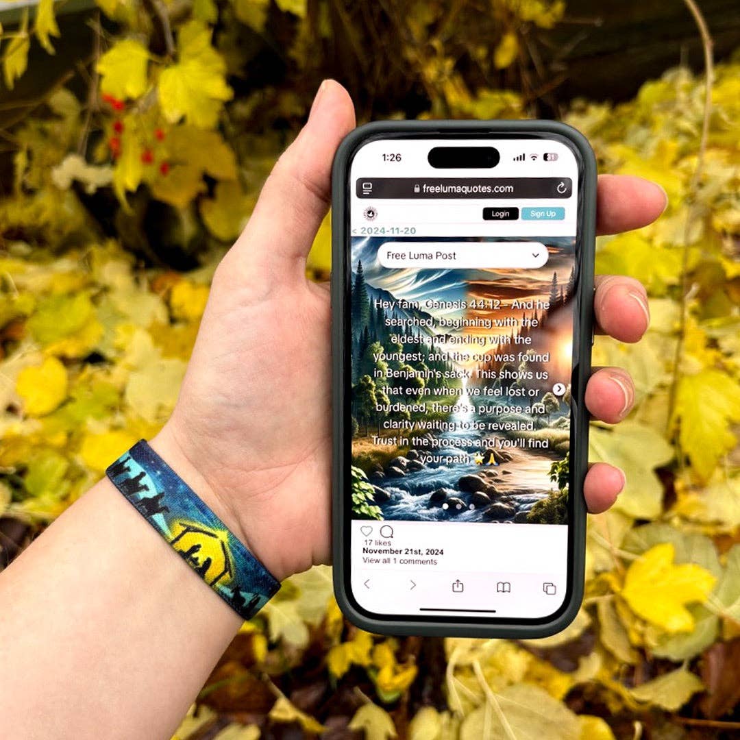 Born To Save NFC Bible Verse Bracelet