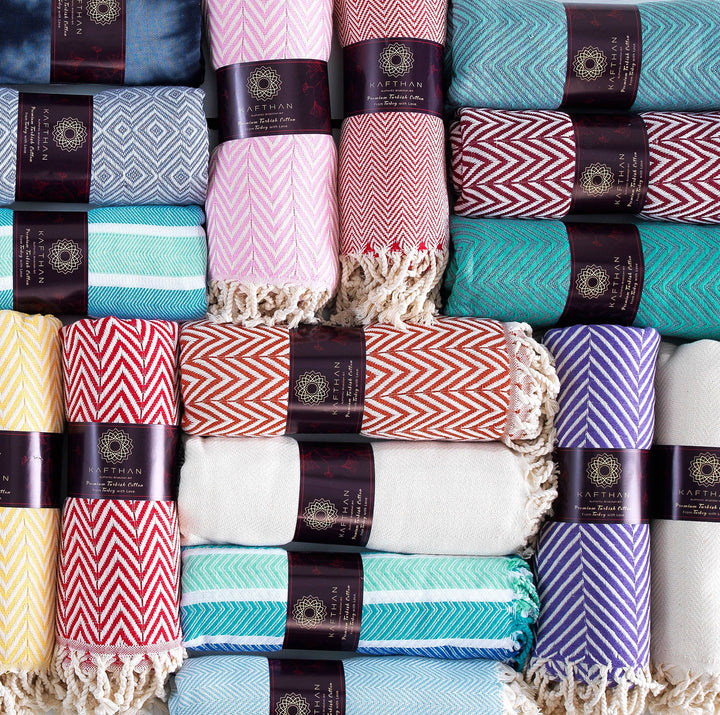 Assorted Turkish Cotton Bath/Beach Towels