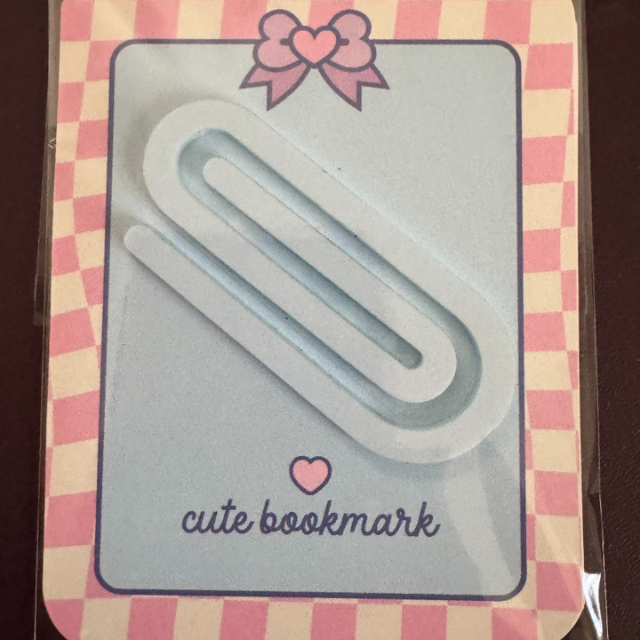 Acrylic Paperclip Bookmark