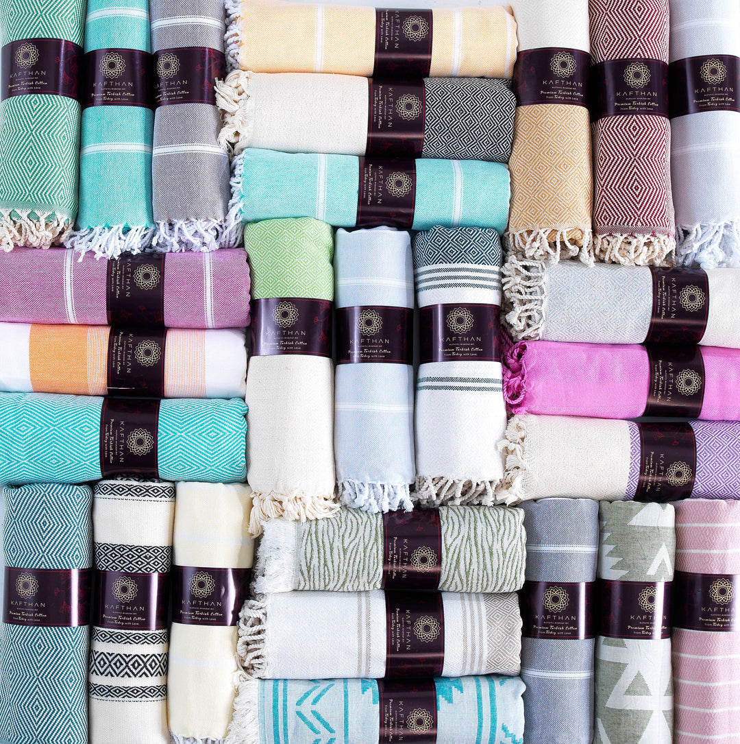 Assorted Turkish Cotton Bath/Beach Towels