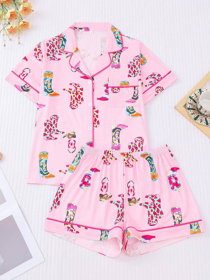 Pretty Little Cowgirl Pajama Set