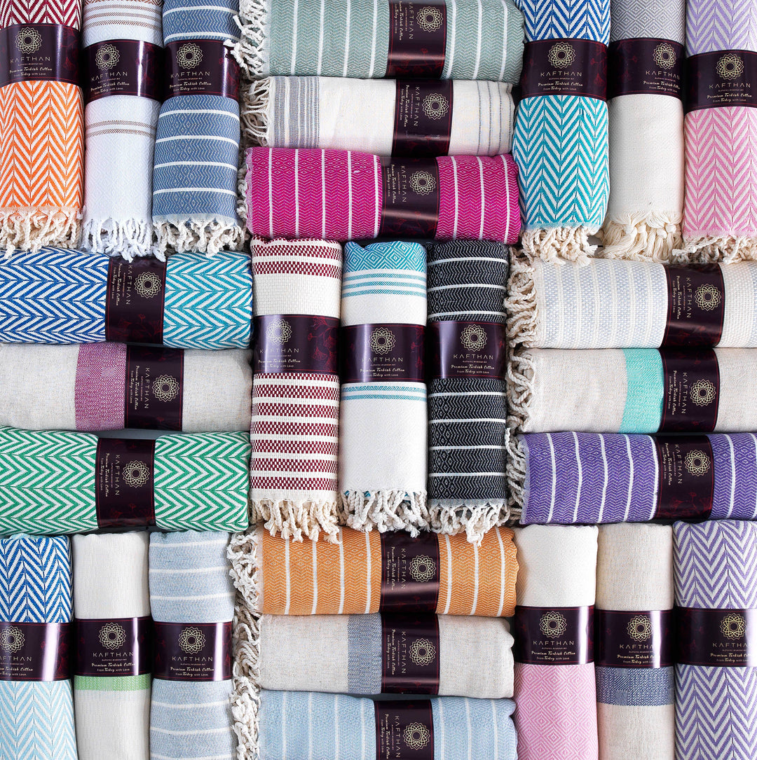Assorted Turkish Cotton Bath/Beach Towels