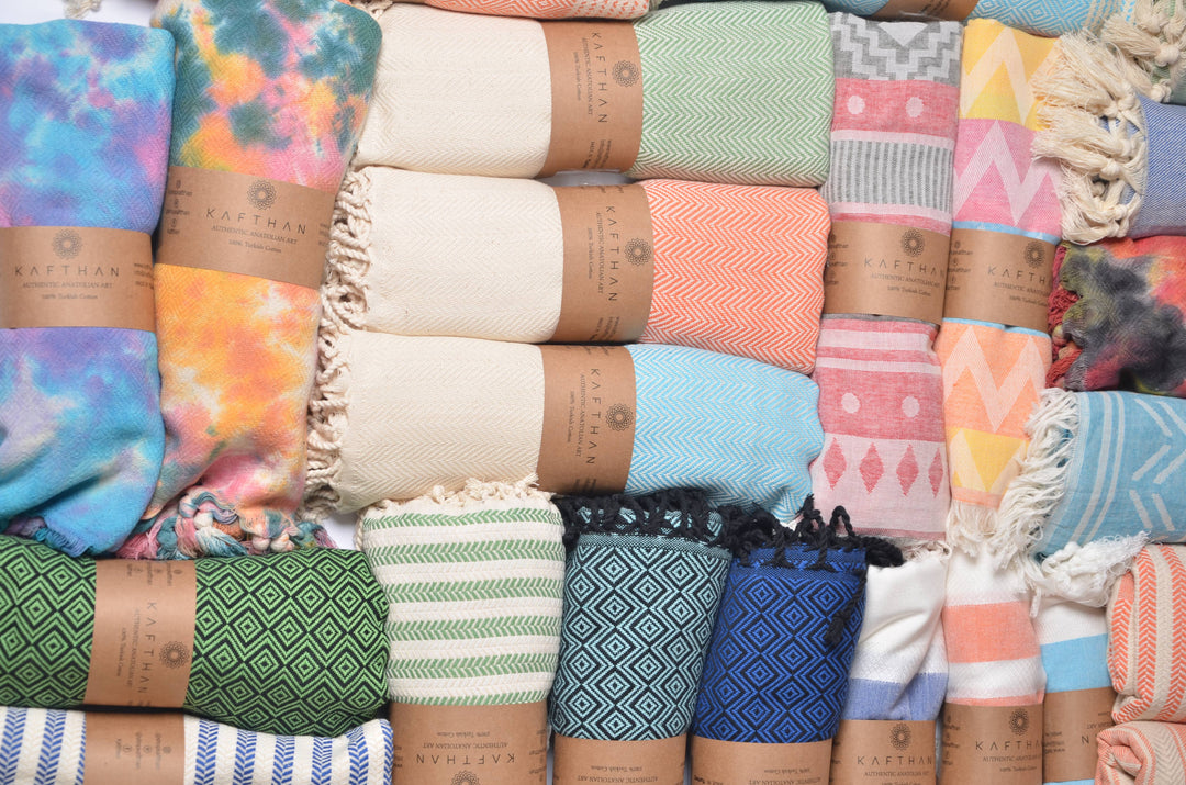 Assorted Turkish Cotton Bath/Beach Towels