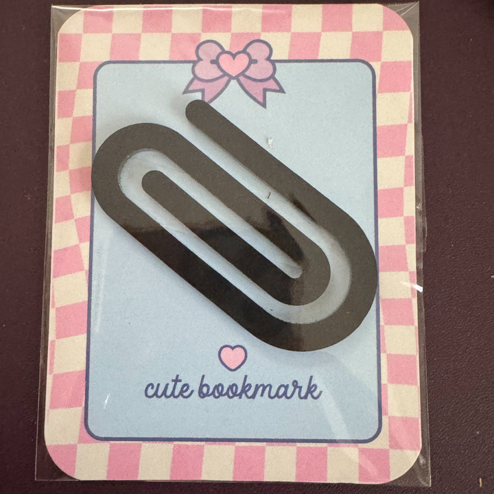 Acrylic Paperclip Bookmark