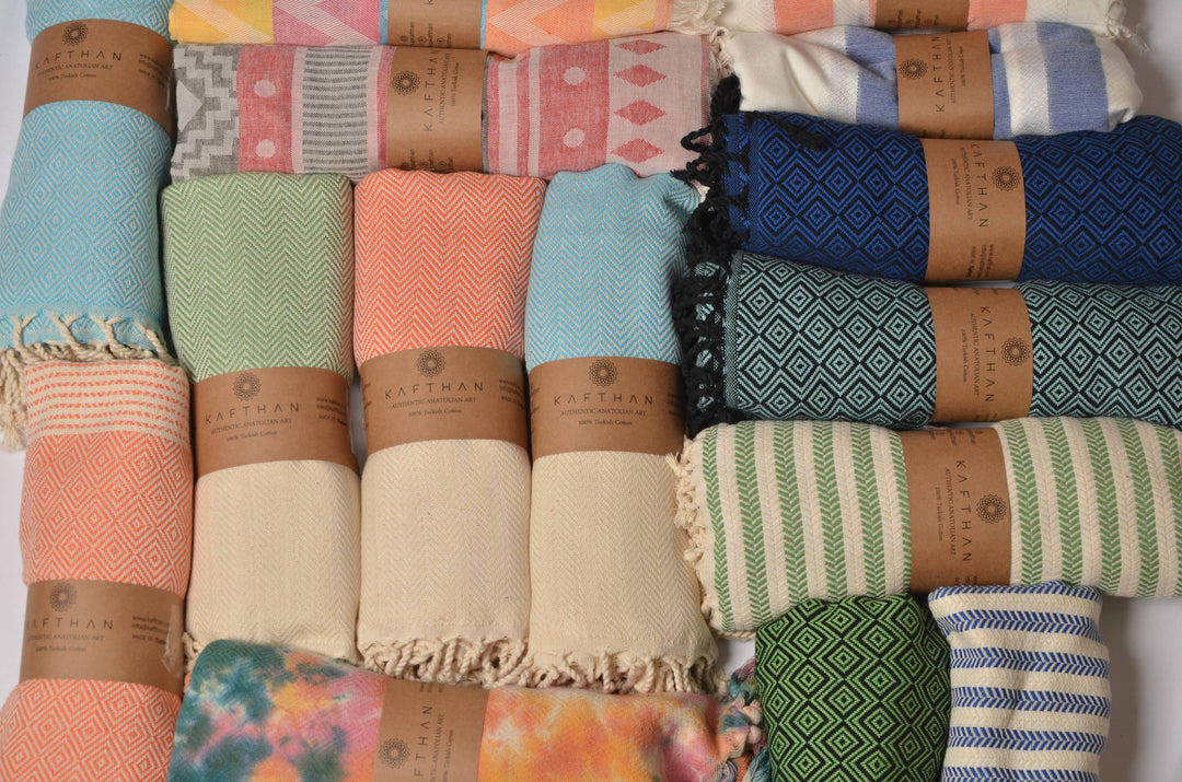 Assorted Turkish Cotton Bath/Beach Towels