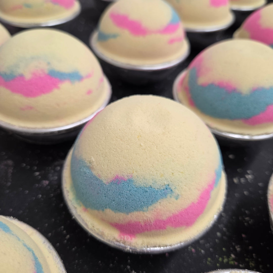 Lemon Cupcake Mega Bath Bomb