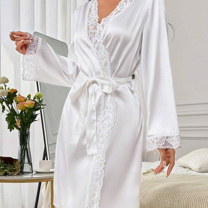 Simply Elegant Satin Robe