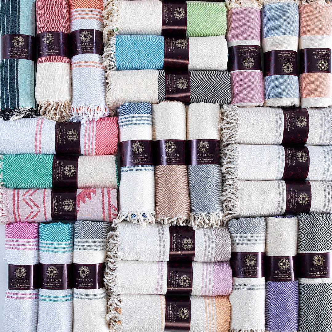 Assorted Turkish Cotton Bath/Beach Towels