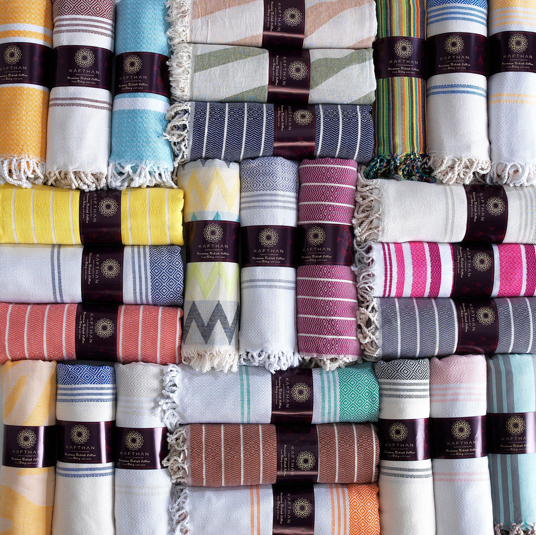 Assorted Turkish Cotton Bath/Beach Towels