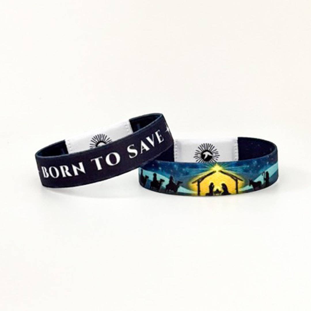 Born To Save NFC Bible Verse Bracelet