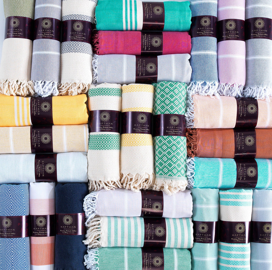 Assorted Turkish Cotton Bath/Beach Towels