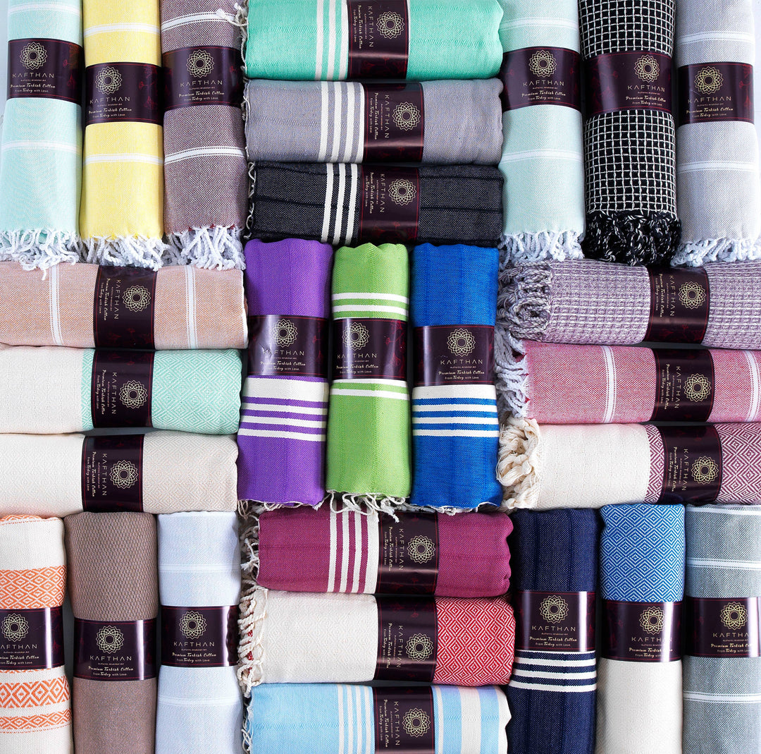 Assorted Turkish Cotton Bath/Beach Towels