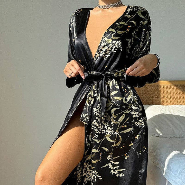 After Hours Satin Robe