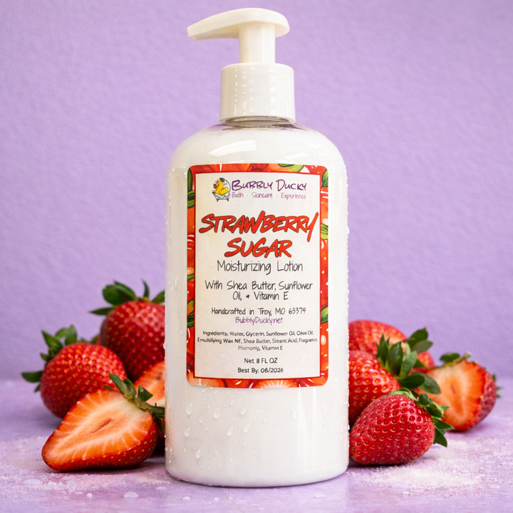 "Strawberry Sugar" Moisturizing Lotion