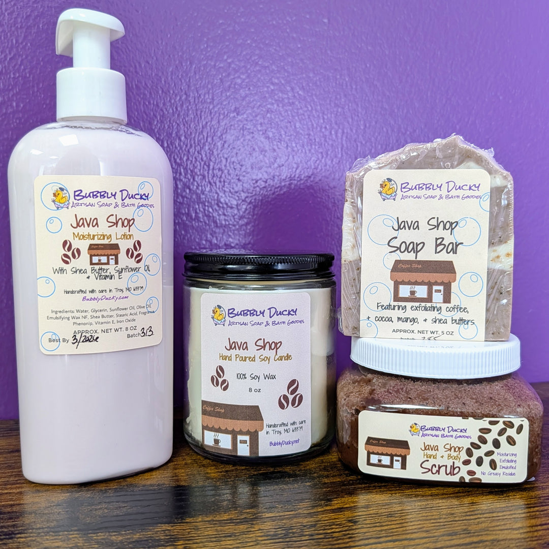 Java Shop Scent & Skin Gift Set