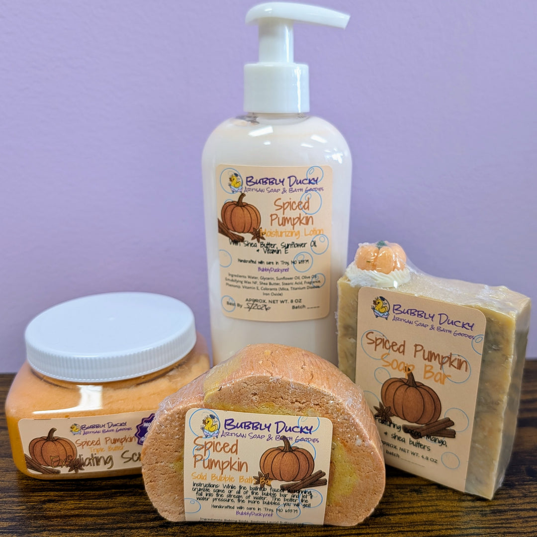 Spiced Pumpkin Bubble Lovers Gift Set