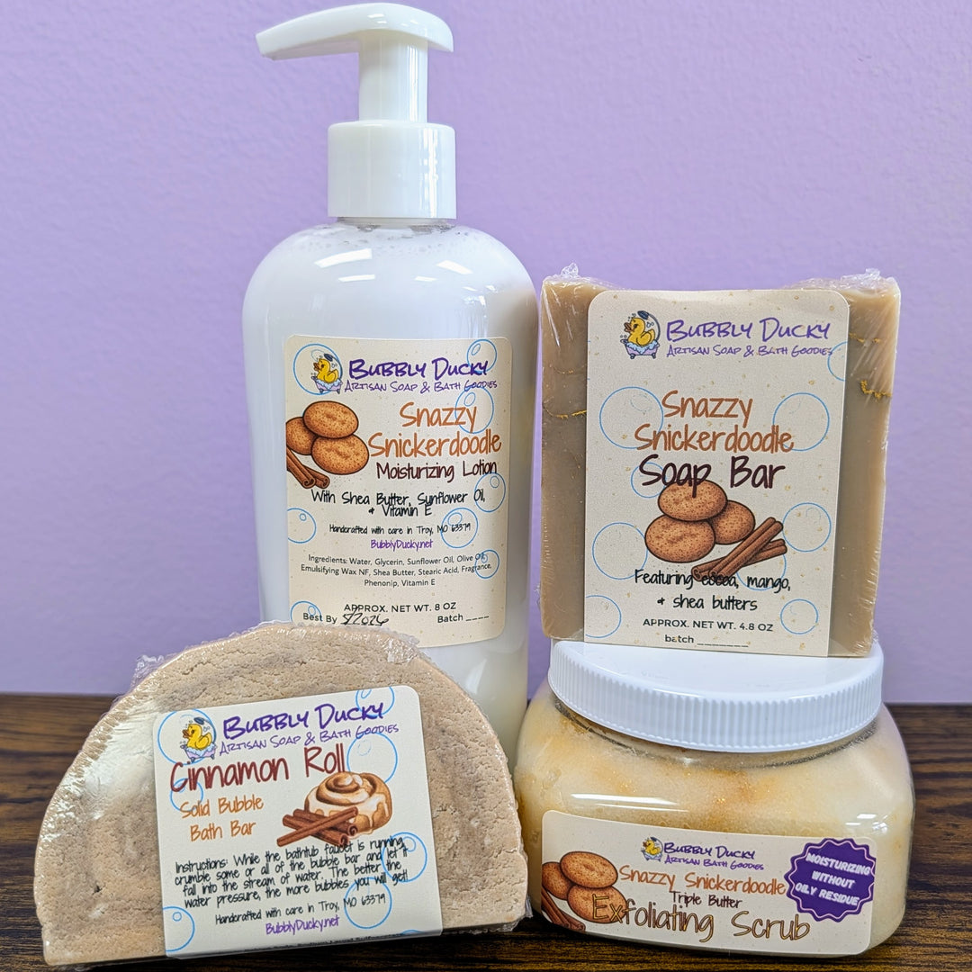 Snazzy Snickerdoodle Bubble Lovers Gift Set