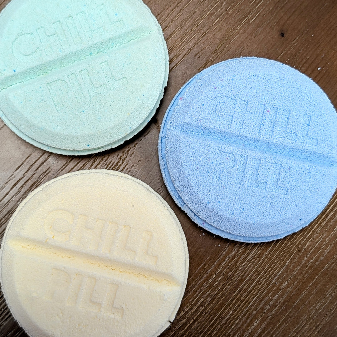 Chill Pill Shower Steamers - Lavender, Eucalyptus, Lemon