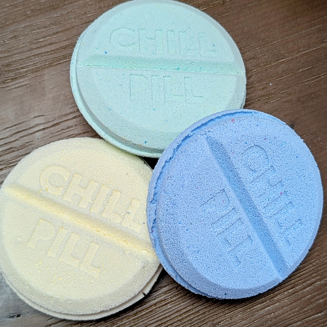 Chill Pill Shower Steamers - Lavender, Eucalyptus, Lemon