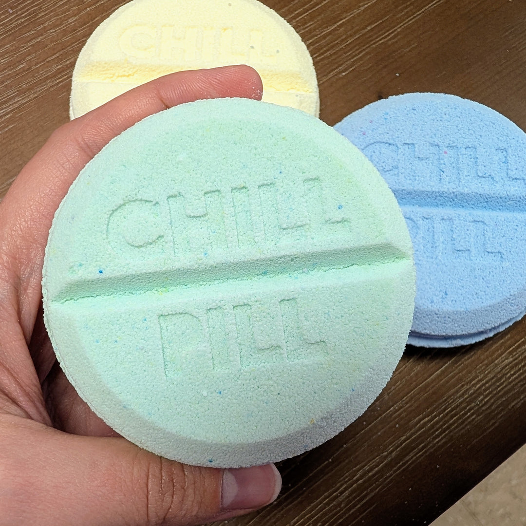 Chill Pill Shower Steamers - Lavender, Eucalyptus, Lemon