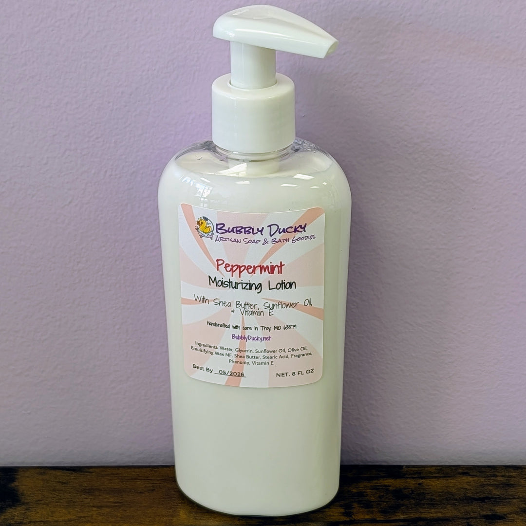 Peppermint Moisturizing Cream Lotion