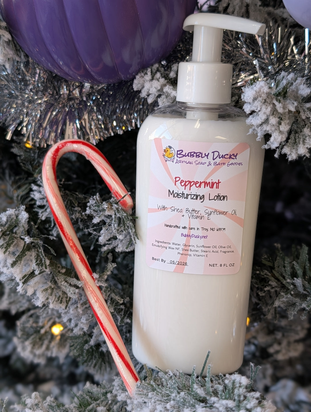 Peppermint Moisturizing Cream Lotion