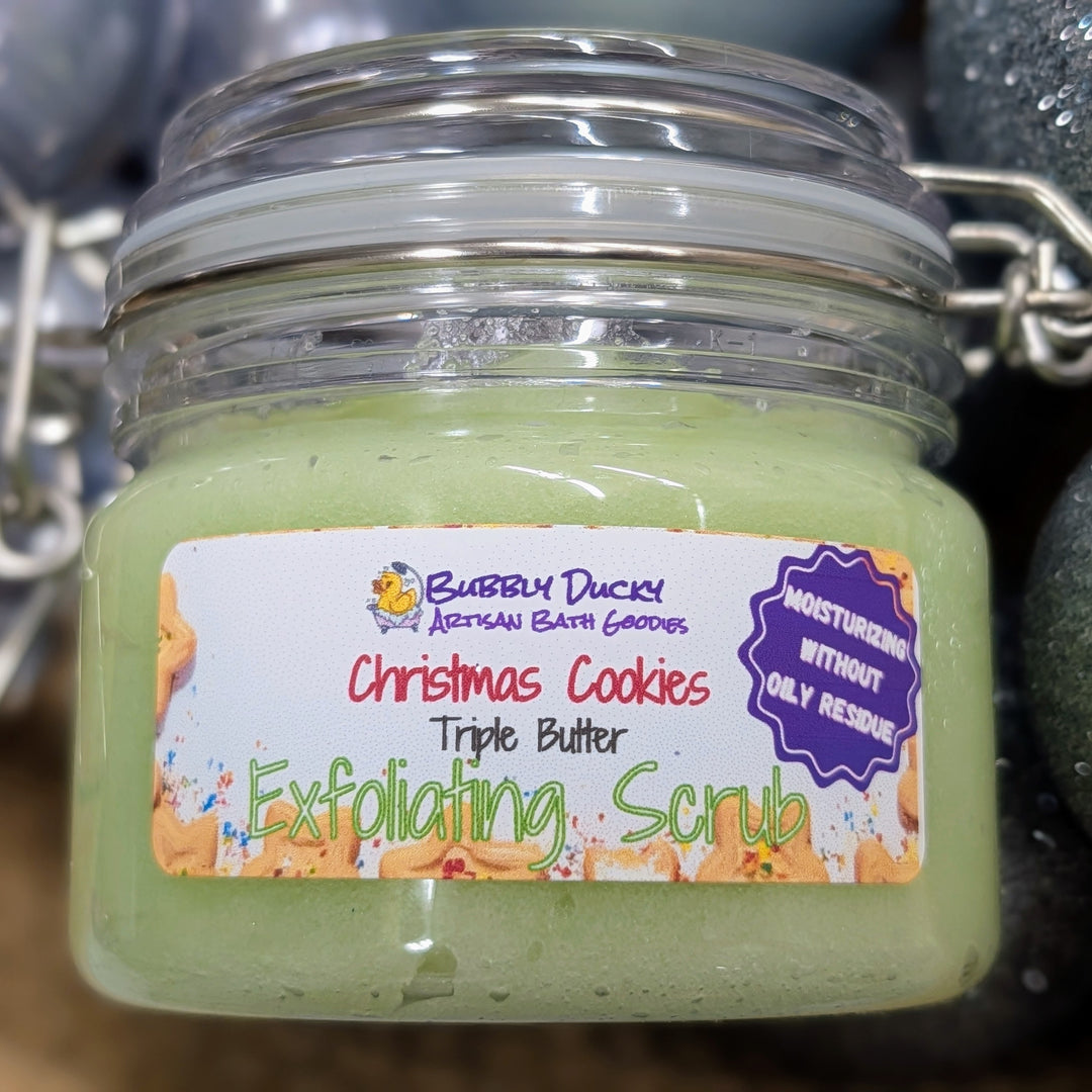 Christmas Cookies Triple Butter Exfoliating Scrub