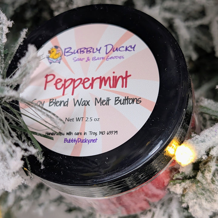 Peppermint Wax Melt Buttons