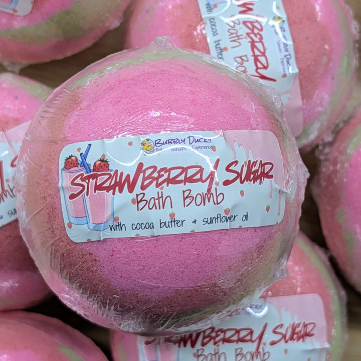 Strawberry Sugar Mega Bath Bomb