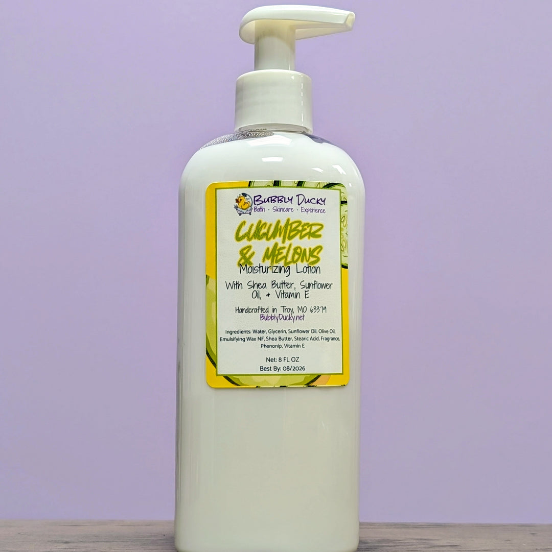 Cucumber & Melons Shea Cream Lotion
