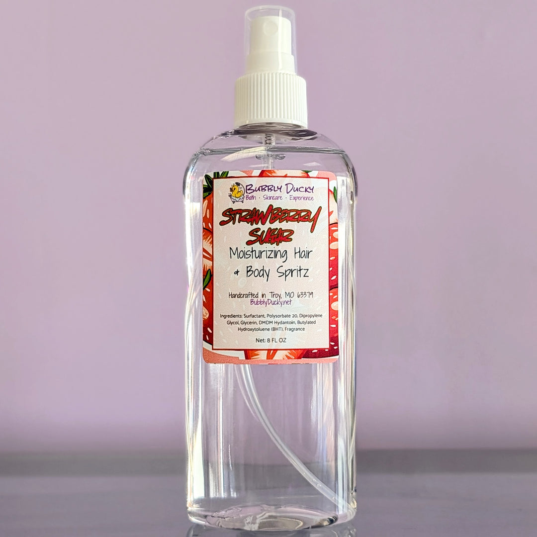 Strawberry Sugar Moisturizing Hair & Body Spritz