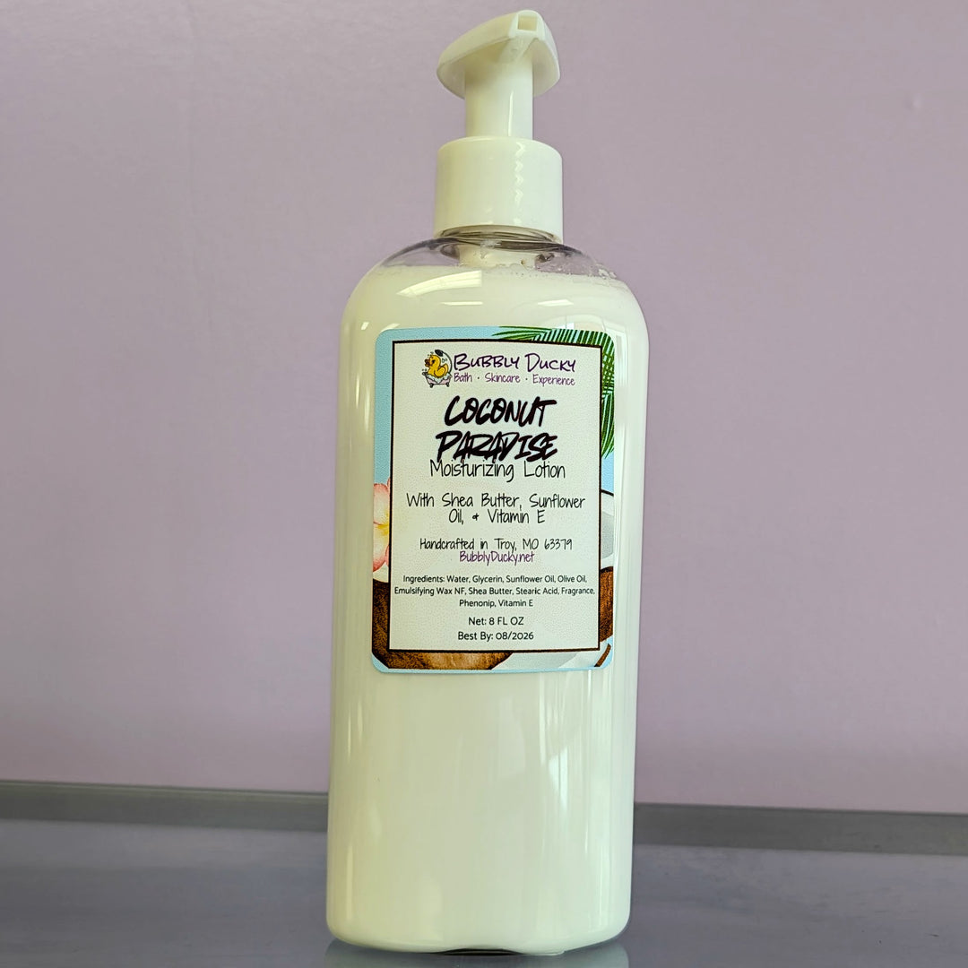 "Coconut Paradise" Moisturizing Lotion
