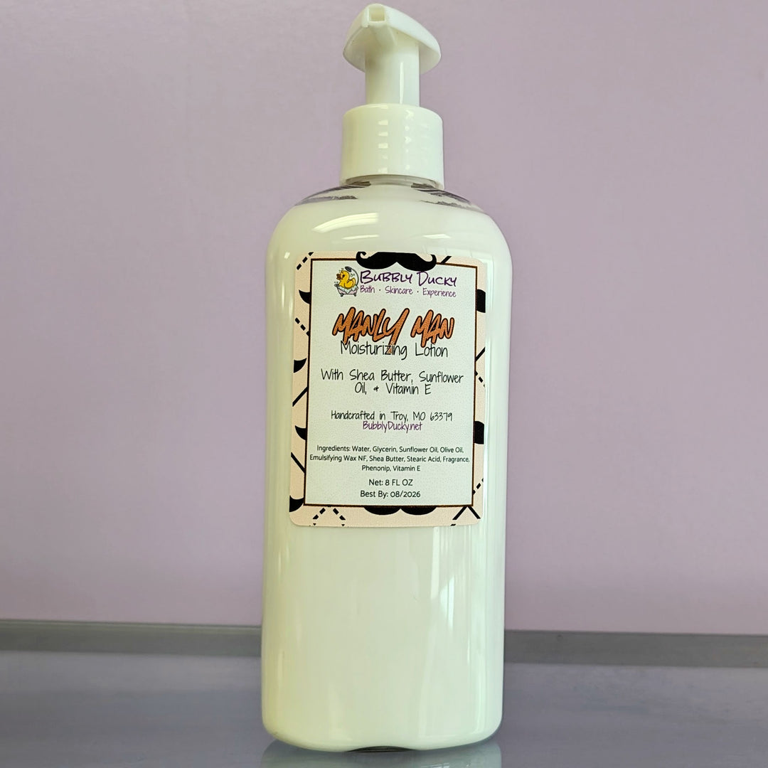 "Manly Man" Moisturizing Lotion