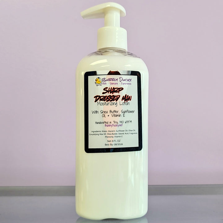 "Sharp Dressed Man" Moisturizing Lotion