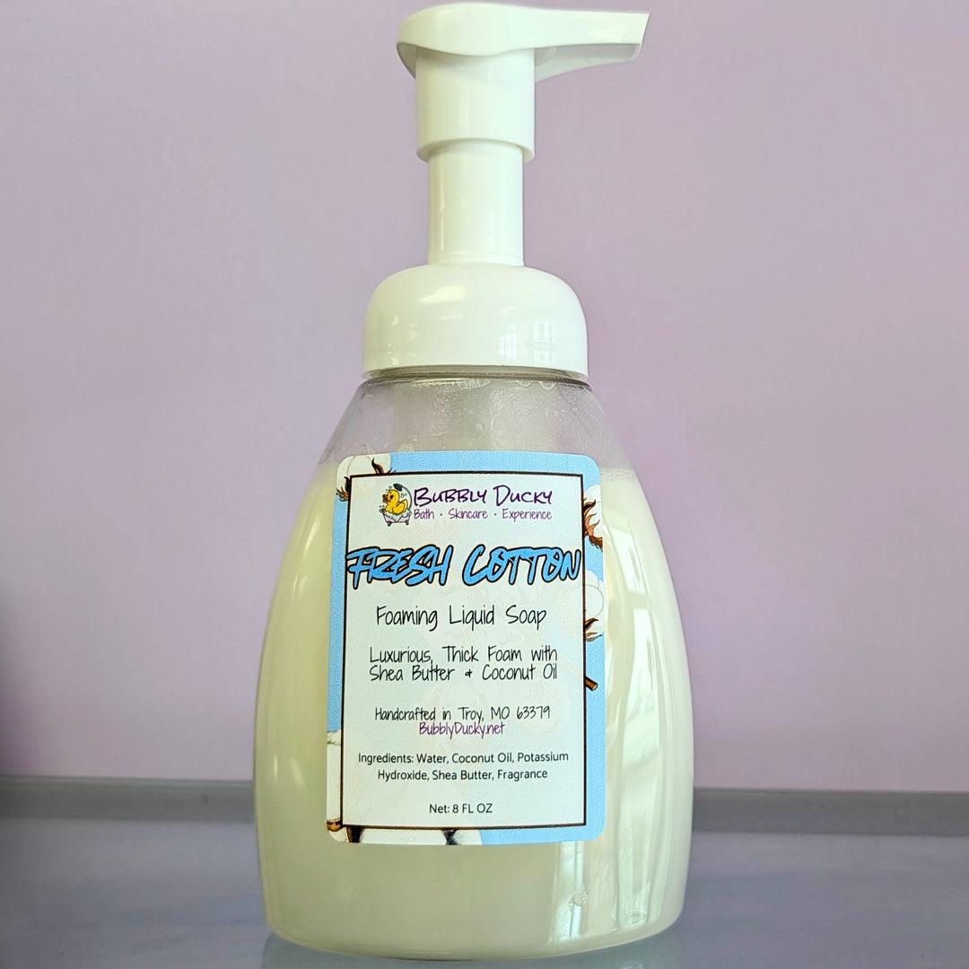 Fresh Cotton Foaming Liquid Soap