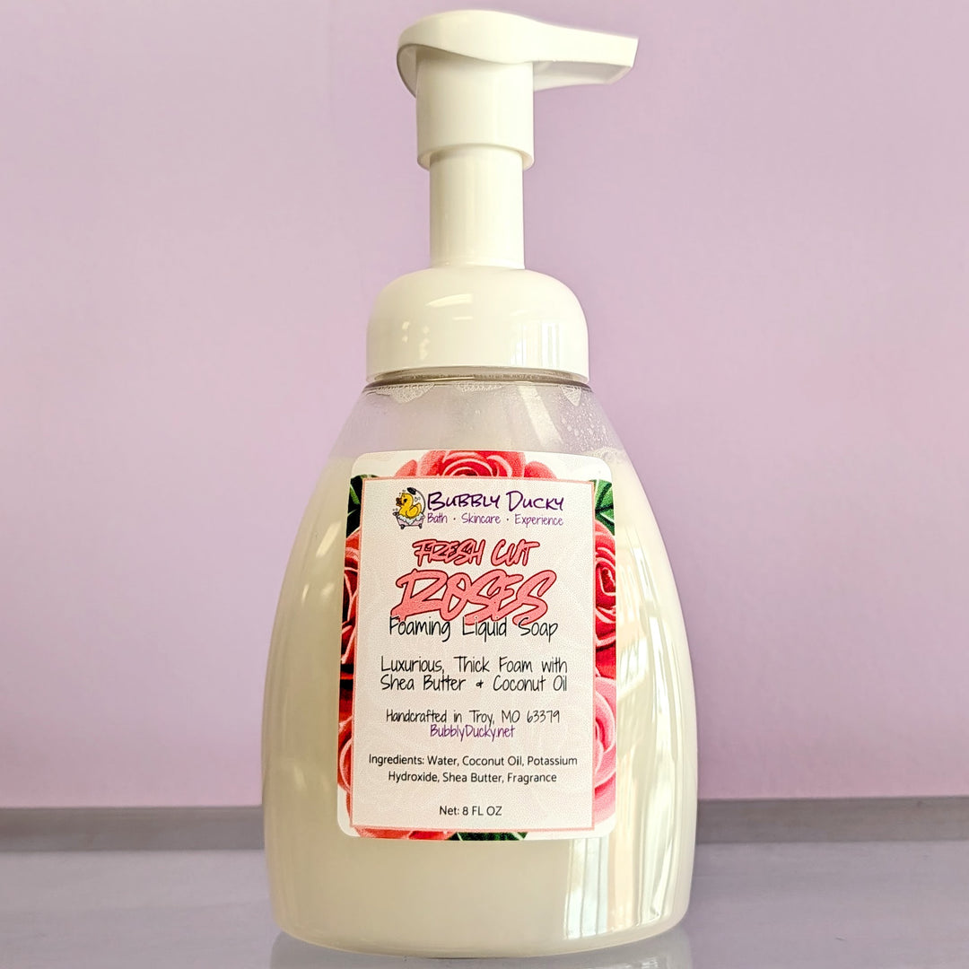 Fresh Cut Roses Foaming Liquid Soap