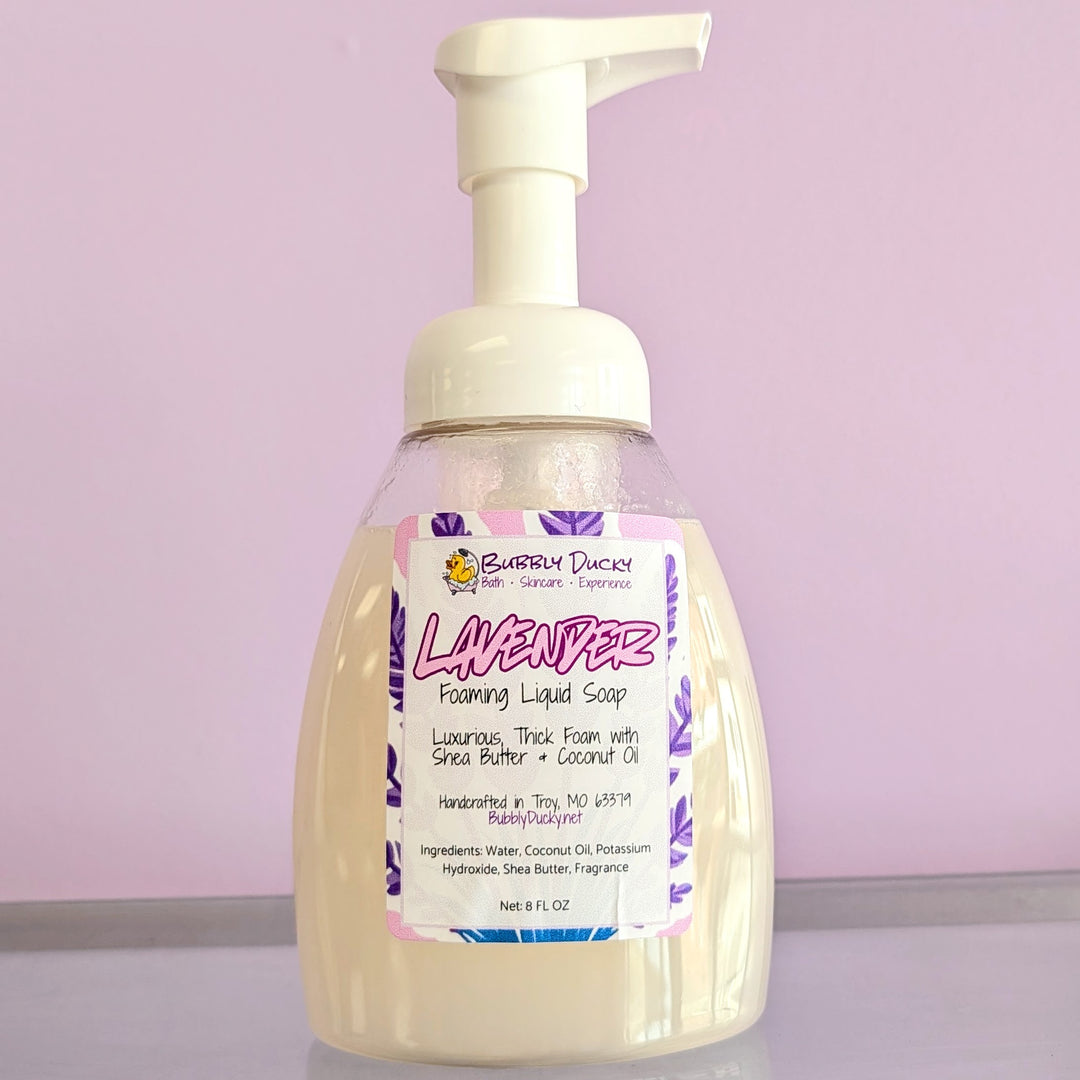 Lavender Foaming Liquid Soap